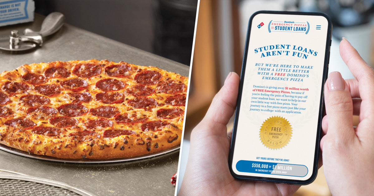 How to Get Free Pizza from Domino’s If You Have Student Loans