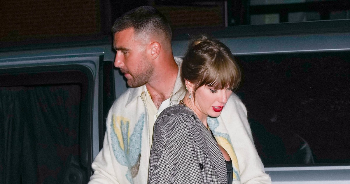 Travis Kelce responds after fans joked he paid Taylor Swift’s security