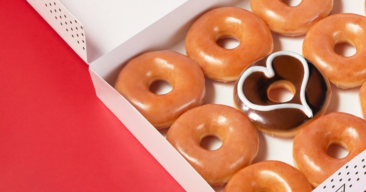 Krispy Kreme is giving out free doughnut dozens for World Kindness Day