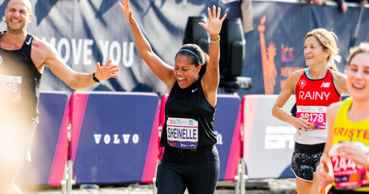 Sheinelle Jones reflects on finishing the New York City Marathon and