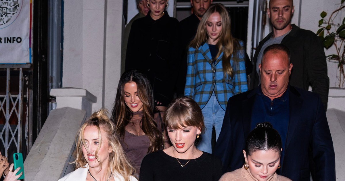 Taylor Swift Debuts Her Current Girl Squad In Star-studded Night Out ...