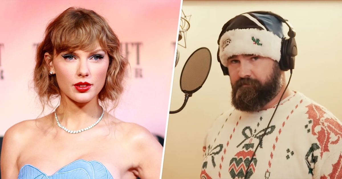 Taylor Swift Is In the Vinyl Cover Art for Eagles Christmas Album