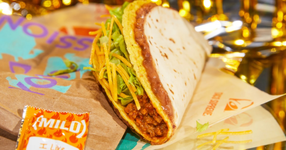 Taco Bell’s double decker is back for a limited time