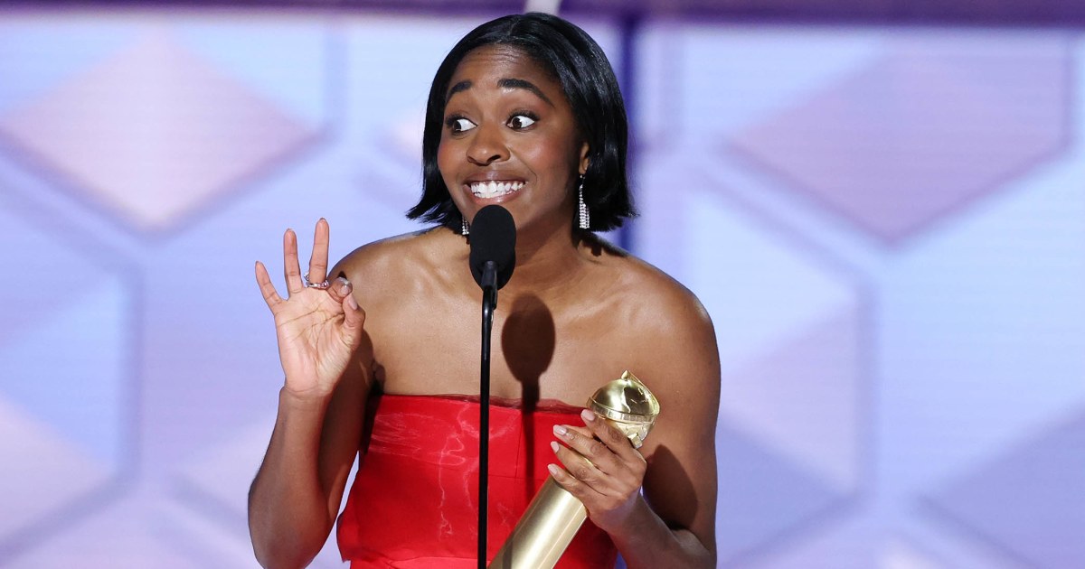 Fans Applaud Ayo Edebiri For Thanking Assistants In Golden Globes Speech