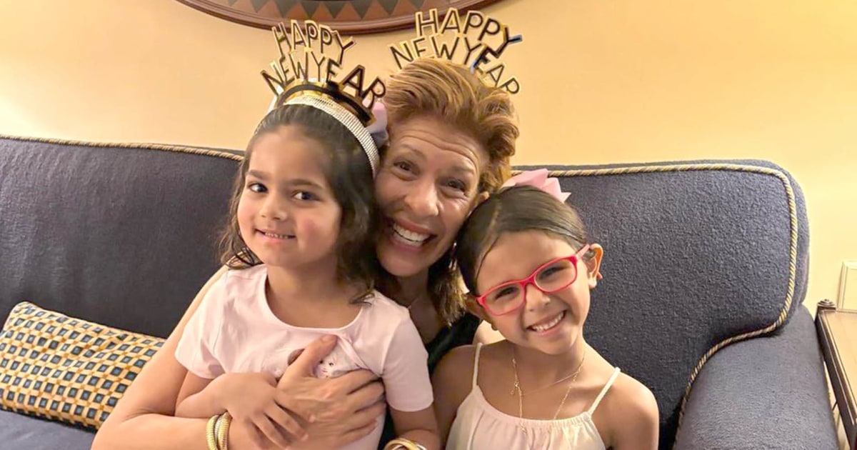 Hoda Kotb and Her Daughters Ring In New Year's 2024 with Sweet Celebration