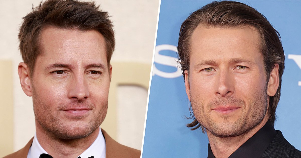 Glen Powell Jokes About Being Mistaken For Justin Hartley At Golden Globes