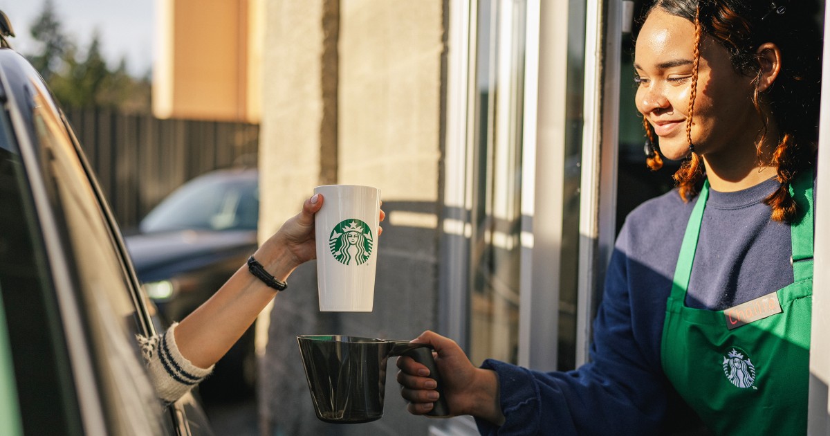 Starbucks Just Started Letting Customers Bring Their Own Reusable Cups