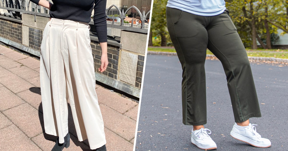 Womens Yoga Pants with Pocket Pack Women Tennis Skirted Leggings Pockets  Elastic