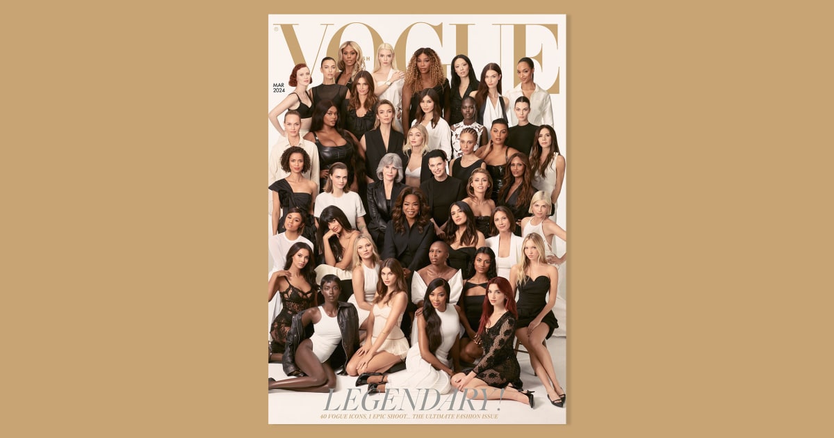 40 Iconic Women Come Together For March Issue