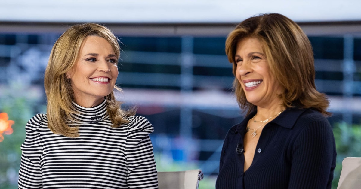 Hoda Kotb Says Savannah Guthrie's Book Helped Her Navigate A Parenting