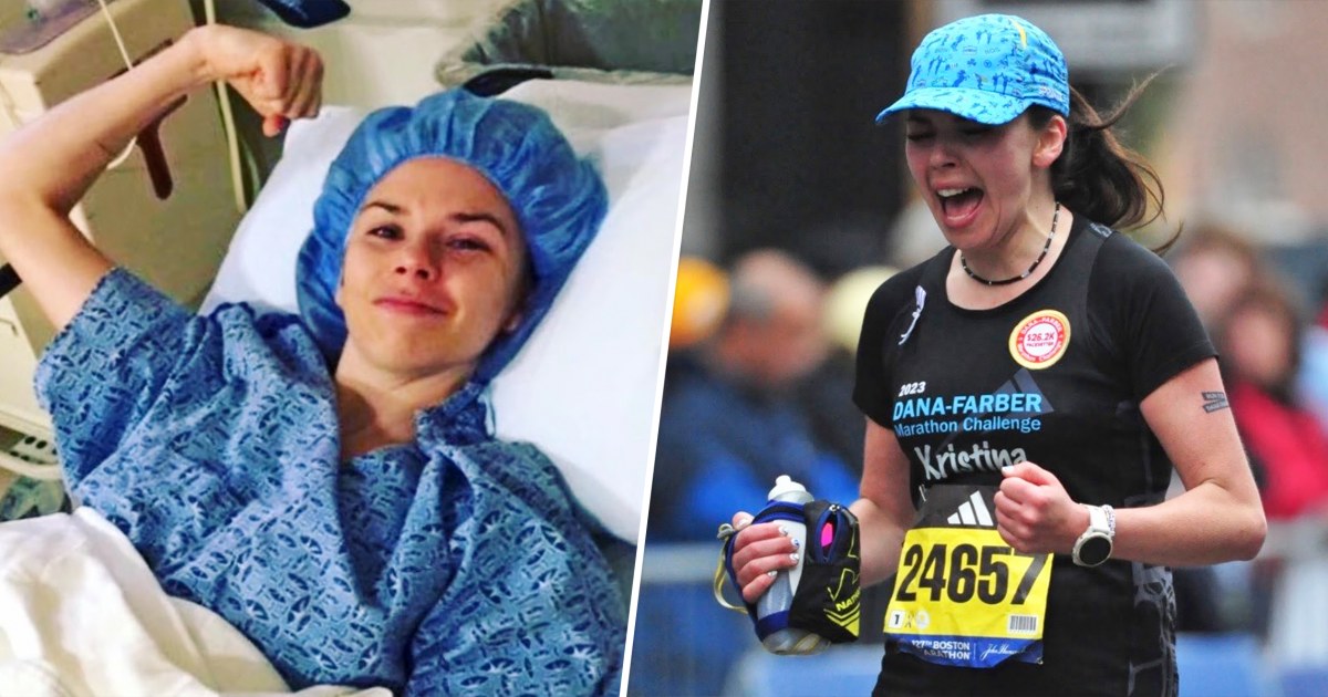 Mom runs marathon to ‘take power back’ from cancer during double mastectomy and hysterectomy