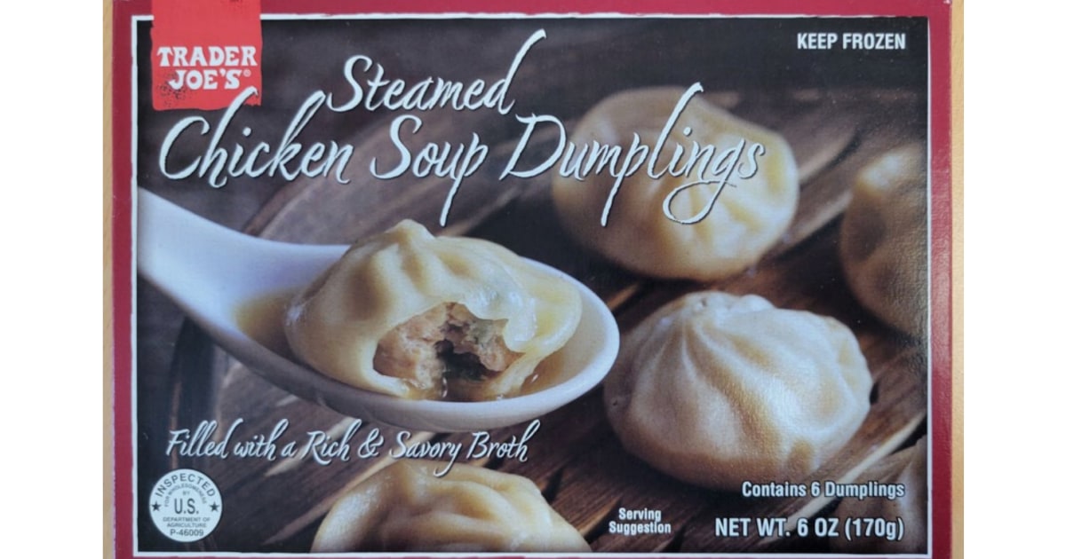 Trader Joe’s Recalls Steamed Chicken Soup Dumplings. What To Know