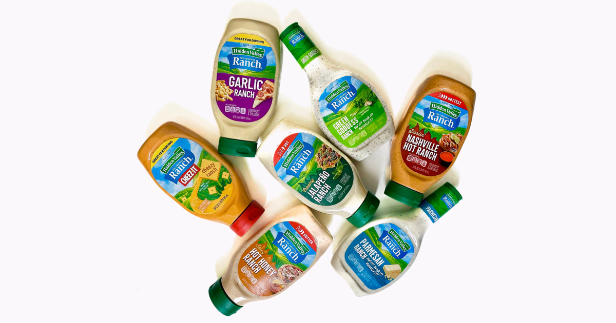 Hidden Valley Ranch New Flip Cap No Seal Hidden Valley’s 7 New Ranch Flavors, Ranked