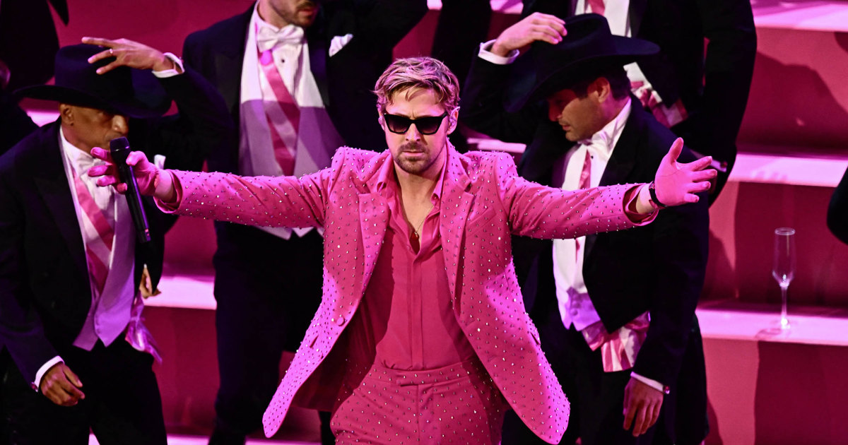 Ryan Gosling Performs 'I'm Just Ken' from 'Barbie' At The 2024 Oscars