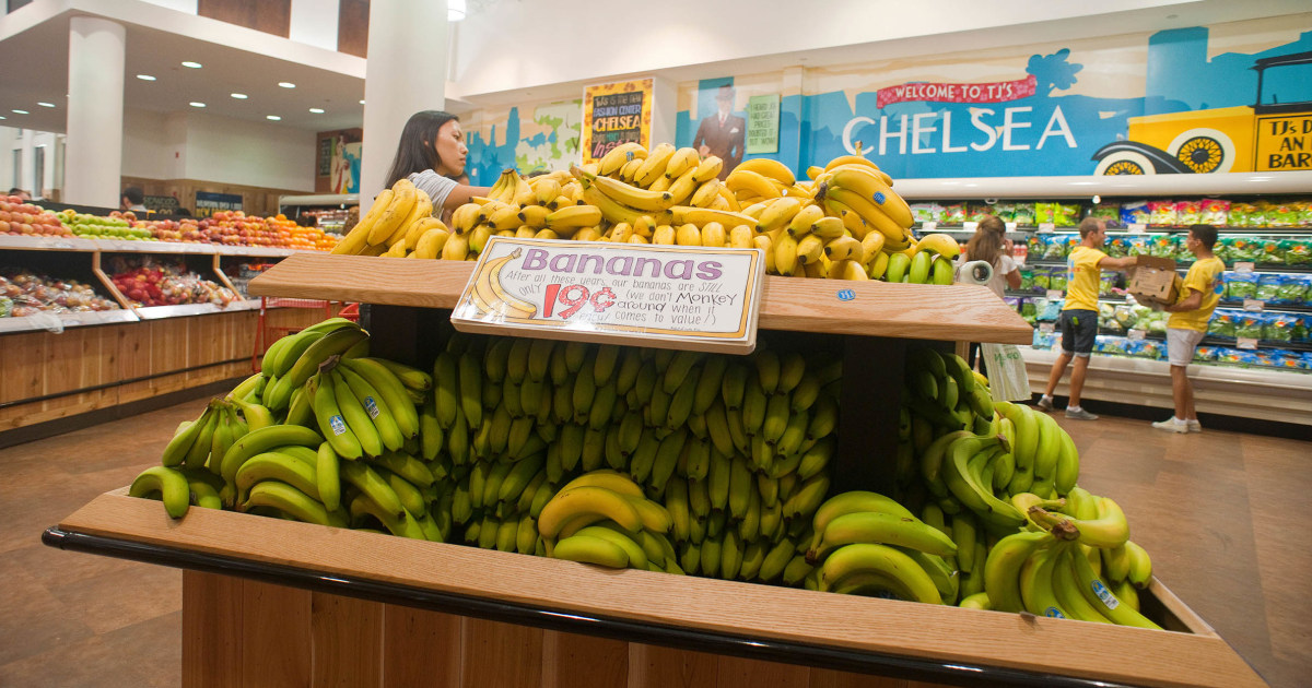 Trader Joe’s increases the price of bananas for the first time in 20 years