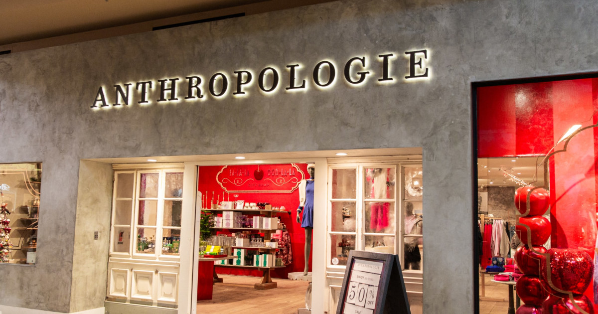 Anthropologie outlet