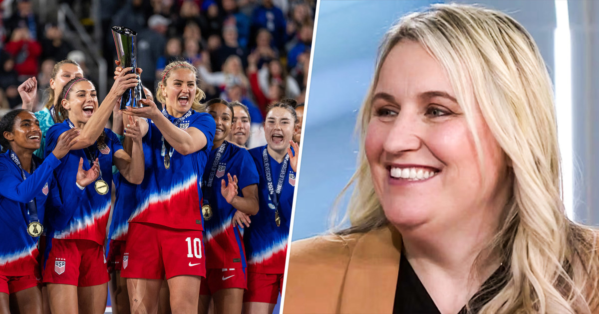 New USWNT Coach Emma Hayes Talks On TODAY Show About 2024 Paris Olympics