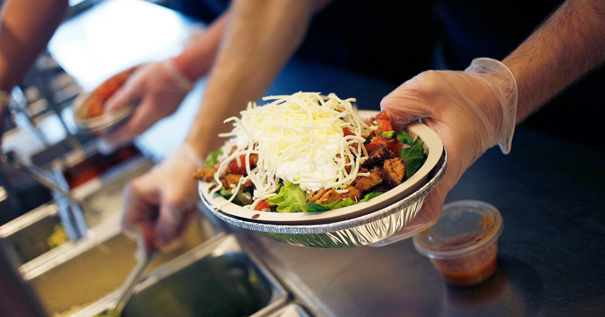 Chipotle to Increase Portion Sizes After Customer Complaints