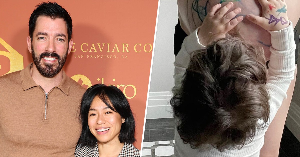 Drew Scott Shares Son Parker's Drawing on Wife Linda Phan's Pregnant Belly