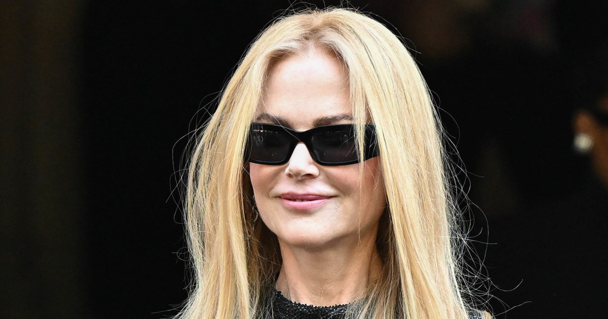 Nicole Kidman and daughter Sunday Rose attend Paris Fashion Week