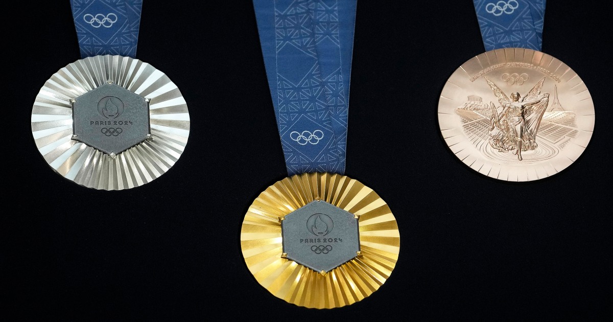 Paris Olympics To Feature Medals Made From Pieces Of Eiffel Tower