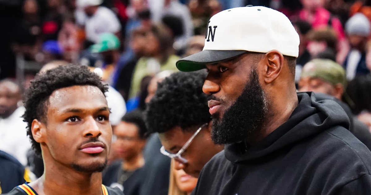 LeBron James Re-signs With Lakers, Joining Son Bronny James