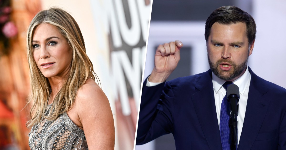 What Jennifer Aniston Said About JD Vance's Cat Lady Comments