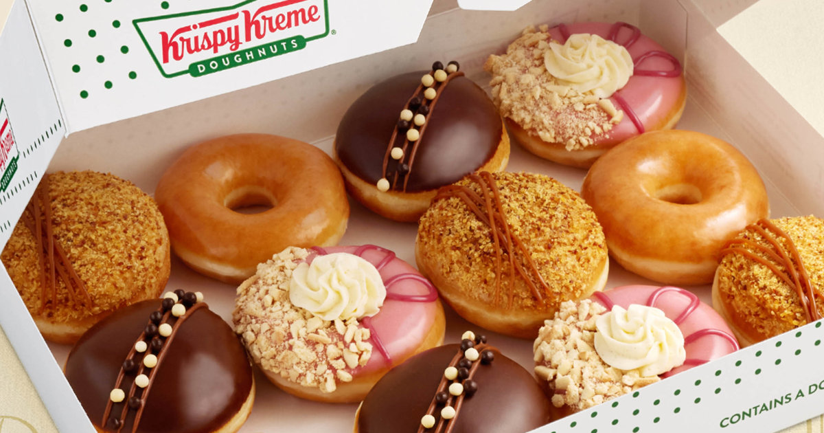 Krispy kreme paris doughnuts