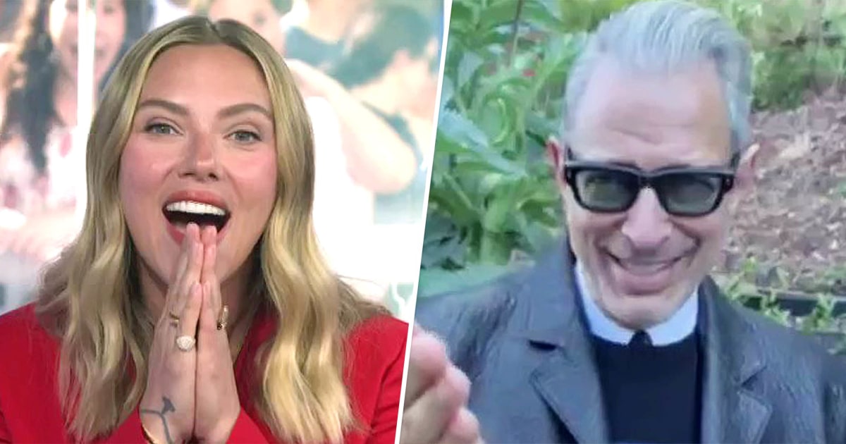 New ‘Jurassic World’ star Scarlett Johansson receives surprise message from Jeff Goldblum