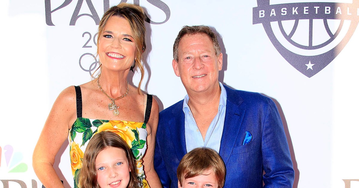 Savannah Guthrie de TODAY intenta ser una madre ‘sólida’ para sus dos hijos