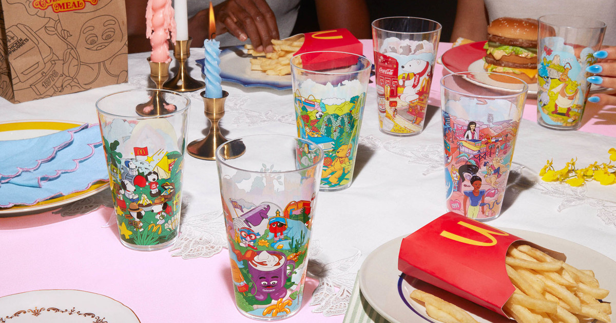 McDonald’s New Adult Happy Meal Features Collectible Cups