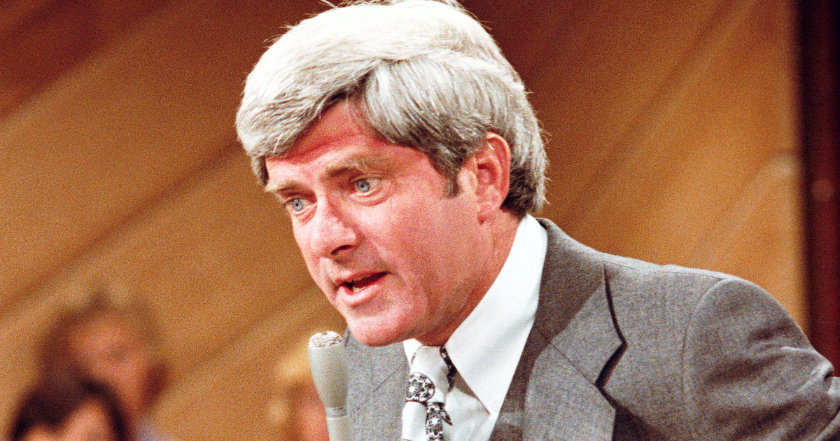 Legendary TV talk show host Phil Donahue dies at 88