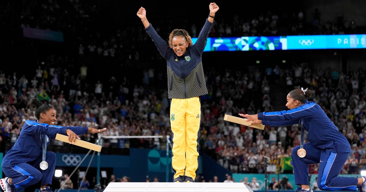 Jordan Chiles Says Bowing To Rebeca Andrade On The Olympic Podium With