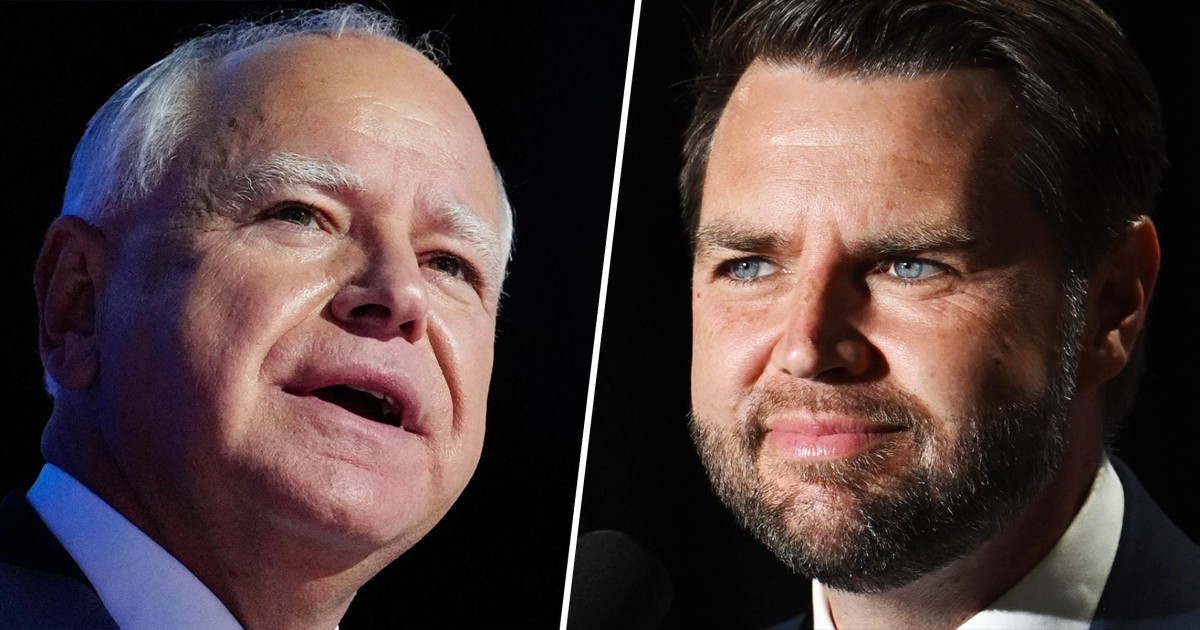 What Time is the Vice Presidential Debate Between Tim Walz and JD Vance ...
