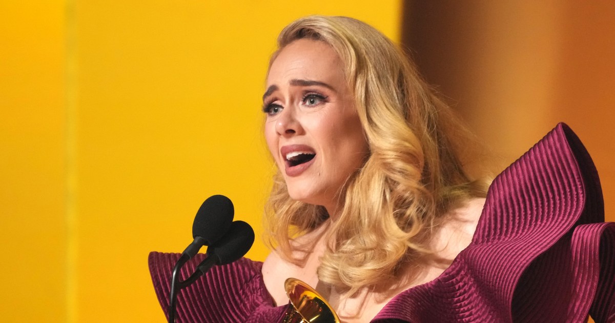 Adele says she is taking a “break” after her residency ends