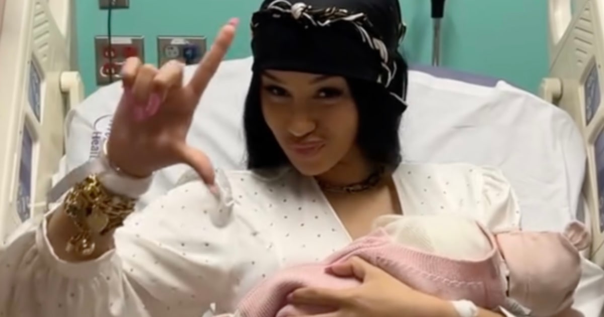 Cardi B gives birth to baby number 3