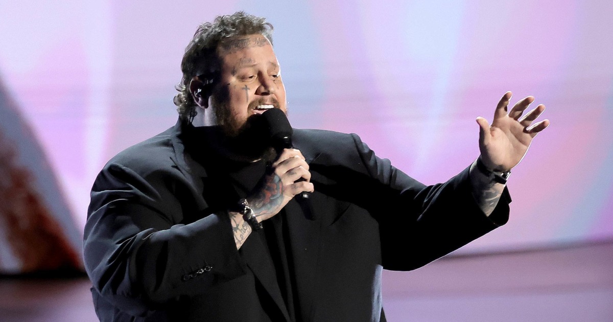 Jelly Roll Performs At Emmys In Memoriam Segment