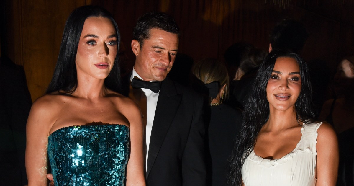 Katy Perry reacts to photo of Orlando Bloom and Kim Kardashian