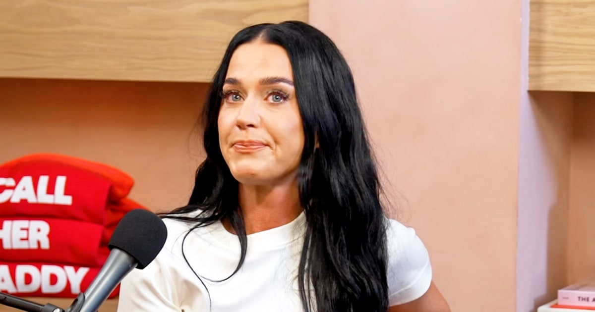 Katy Perry is close to tears as she remembers why she and Orlando Bloom split up