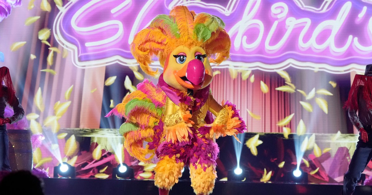 “The Masked Singer” showbird is revealed. Who was under the mask?