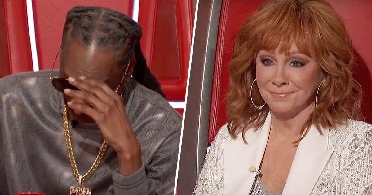 Reba McEntire made Snoop Dogg cry on ‘The Voice’ – Watch the moment