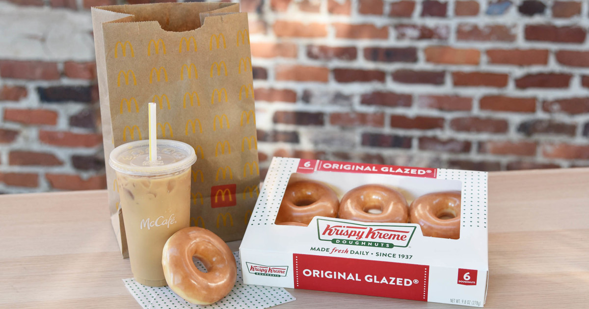 Krispy Kreme and McDonald’s are giving away free donuts