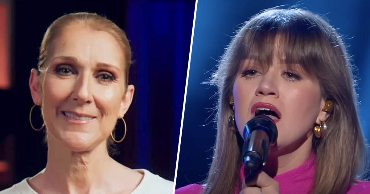 Celine Dion Reacts To Kelly Clarkson's 'My Heart Will Go On' 'Kellyoke'