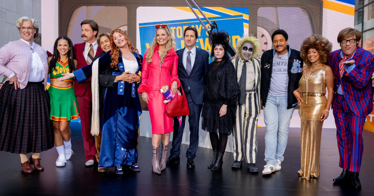 TODAY Halloween 2024 All The Costume Reveals and Best Moments