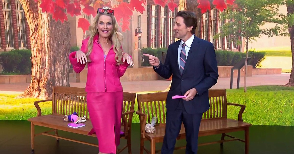 Savannah Guthrie Channels Elle Woods in TODAY Halloween 2024