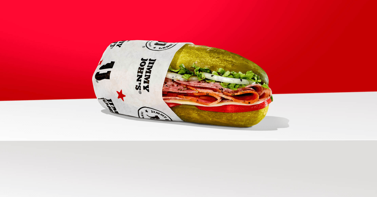 Jimmy John’s debuts sandwich with giant cucumber instead of bread