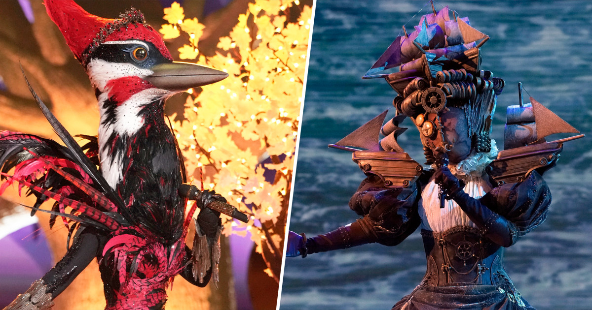 'The Masked Singer' Double Elimination: Woodpecker And Ship Unmasked