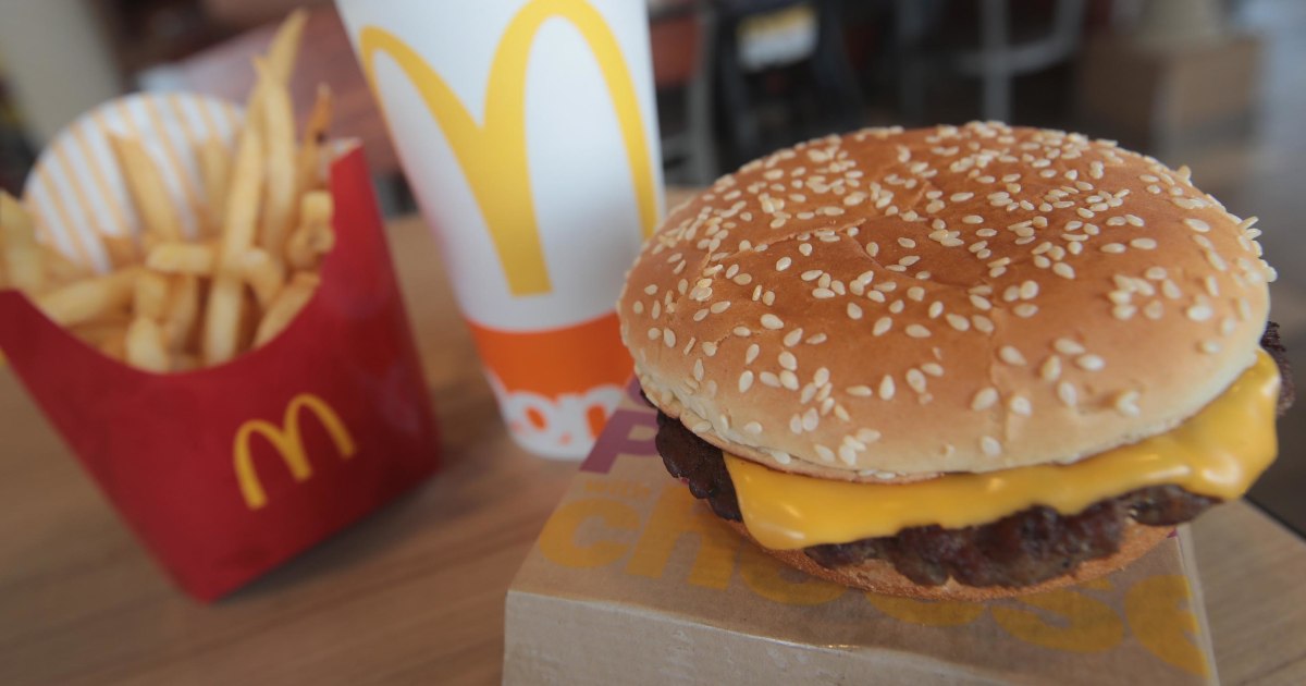 CDC says McDonald’s Quarter Pounders linked to E. Coli outbreak