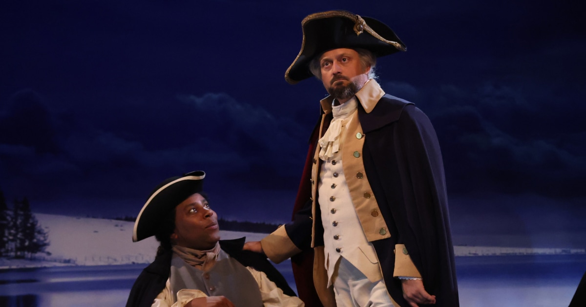 Nate Bargatze returns to play George Washington in Washington’s Dream 2