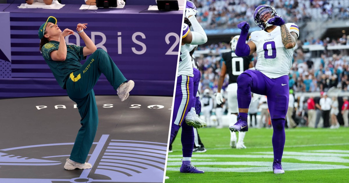 Vikings’ Camryn Bynum Mimics Raygun After Interception